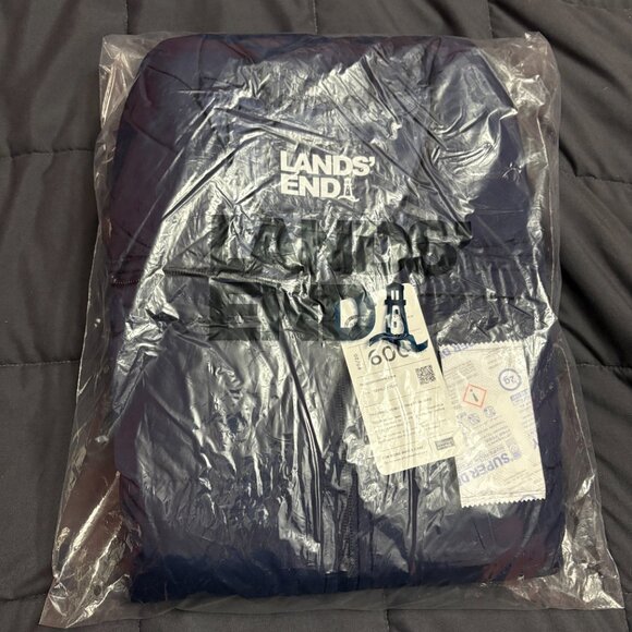 Lands' End Women's Wanderweight Packable Down Vest - Size: Large - NWT - Picture 4 of 9